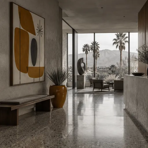How palm springs artwork elevates your hotel stay in the desert