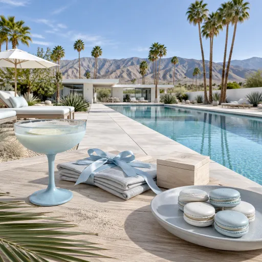 Elegant Palm Springs bachelorette party ideas for a designer desert weekend
